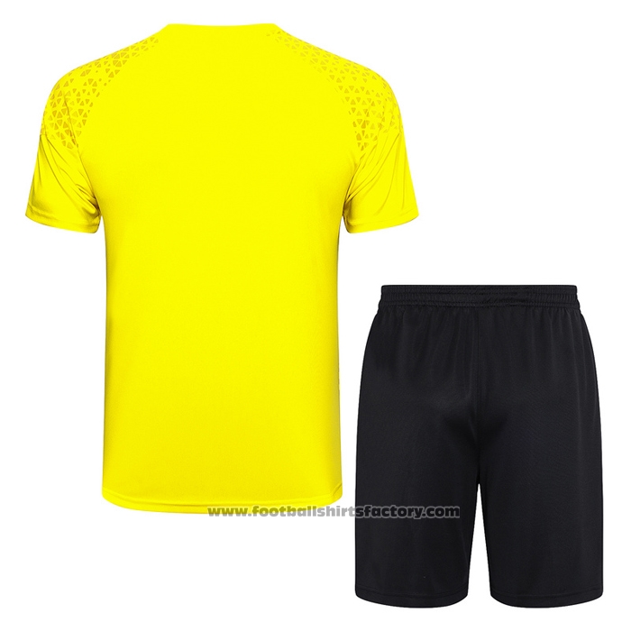 Tracksuit Borussia Dortmund Short Sleeve 2023-2024 Yellow - Shorts